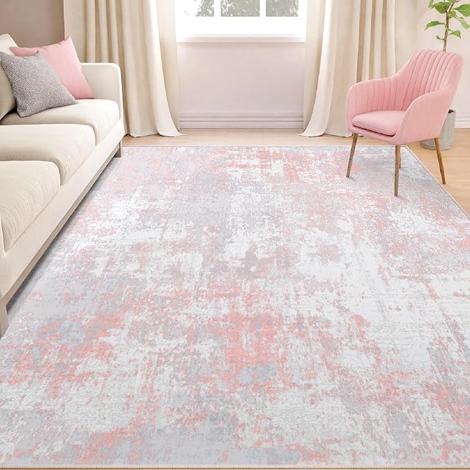RELEANY Washable Square 7'x7' Area Rug - Image 3