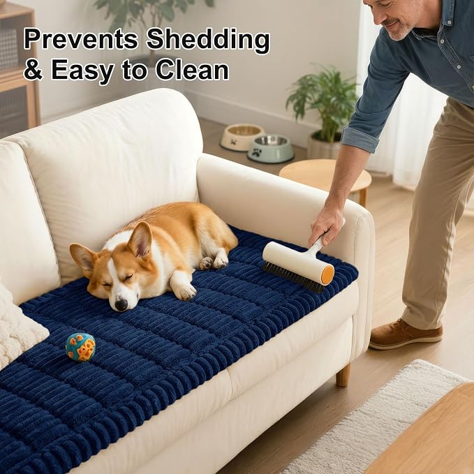 Smiry Couch Cover for Dogs, Non Slip Washable Sofa Protector for Pets | Soft - Image 8