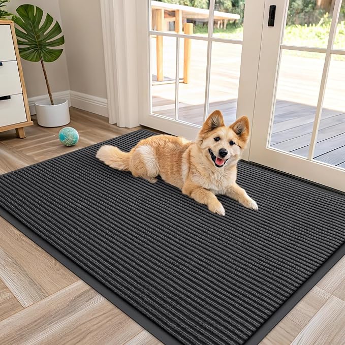 OLANLY Front Door Mat 47x30, Waterproof Heavy-Duty Indoor Outdoor Doormat | by OLANLY