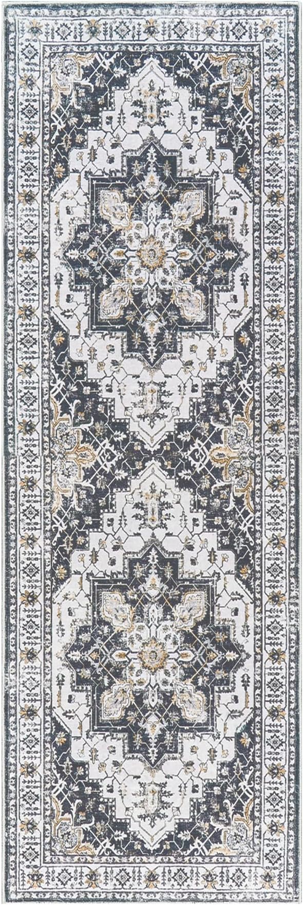 Madane Kitchen Runner 2'6''x8' Soft Rug Runners - Image 2