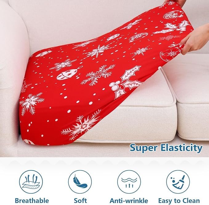Printed Couch Cushion Covers, Sofa Covers Washable - Image 5