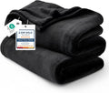 Bedsure GentleSoft Fleece Halloween Blankets Queen Size Black by Unknown