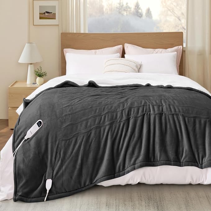 Bedsure Heated Blanket Full Size, Electric Blanket - Image 9