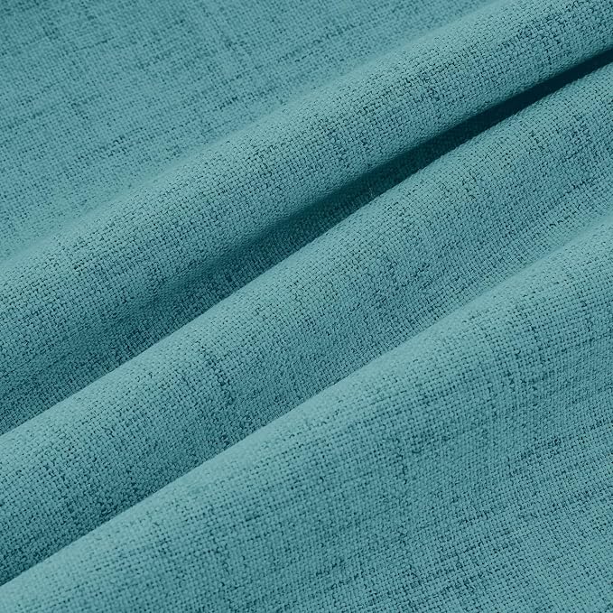 MIULEE 100% Blackout Linen Curtains - Image 9