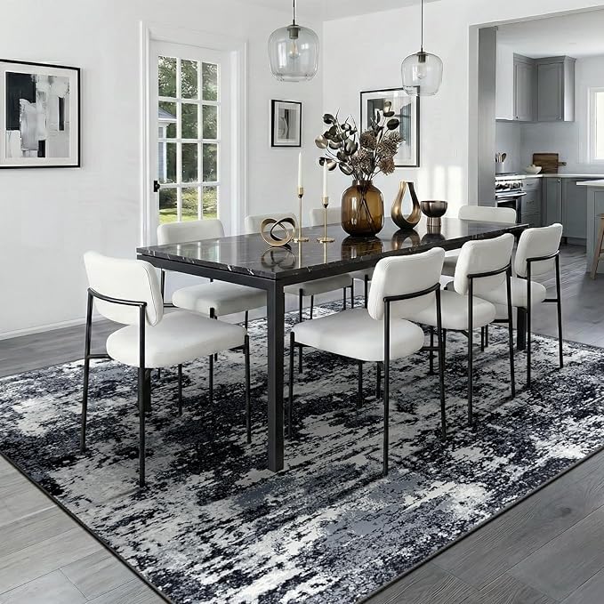RELEANY Washable 6'x9' Abstract Area Rug - Image 9