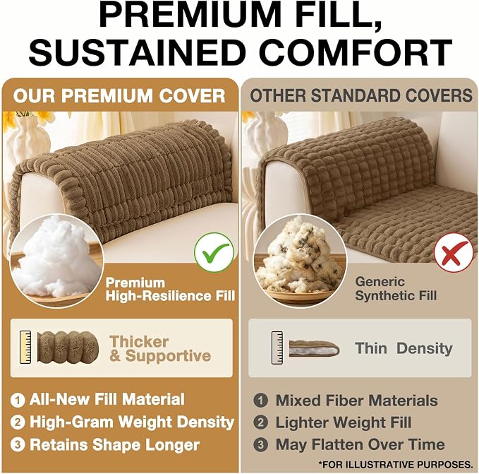Couch Cover for Dogs, Washable Non Slip Plush Flannel Sofa Protector | Thick - Image 10