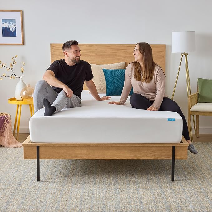 Linenspa 10 Inch Gel Infused Memory Foam Mattress – Queen Size – Medium Plush - Cooling Gel - Mattress in a Box - Primary or Guest Bedroom - Pressure Relieving and Breathable – CertiPUR-US Certified