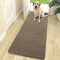 OLANLY Dog Door Mat for Muddy Paws 70x24, Super Absorbent Chenille Mud Mat | Tan by OLANLY