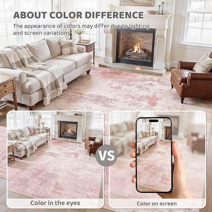 UERMEI 10x14 Area Rug Living Room Rugs - Image 8
