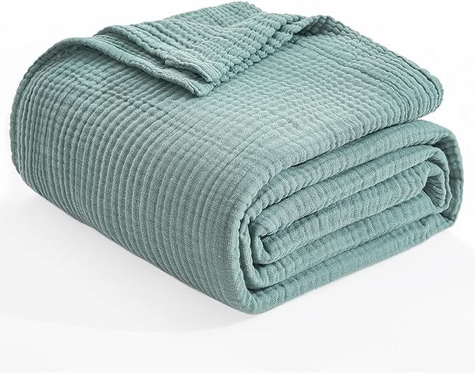 EMME Muslin Cotton Queen Blanket - Image 9