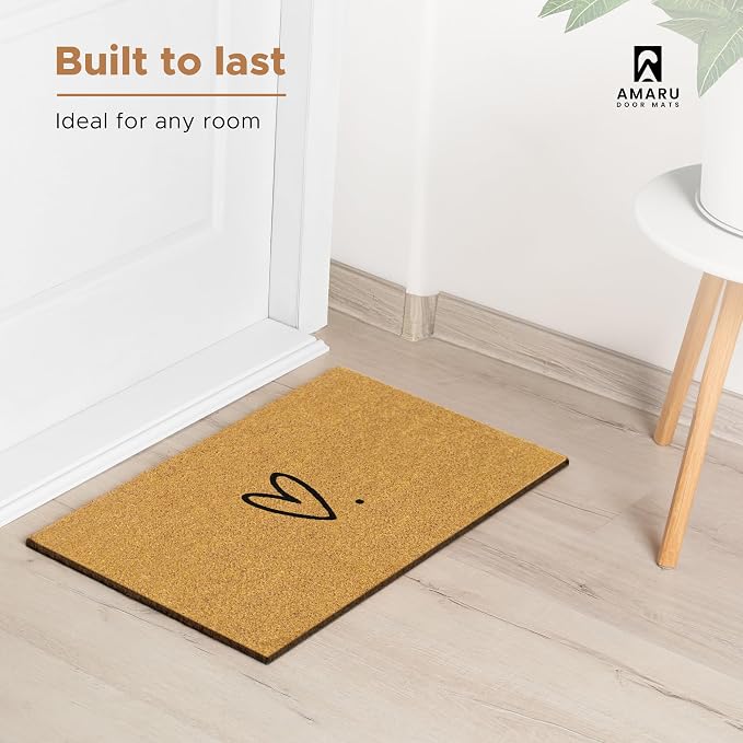 Coir Welcome Mat, 17 x 29 in | 100% Natural Coir, Anti-Shedding, Durable PVC - Image 7
