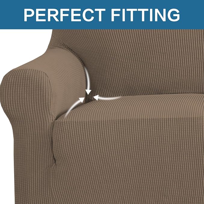 H.VERSAILTEX Stretch Chair Slipcover Sofa Cover Furniture Protector Cover High - Image 5