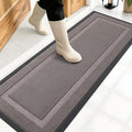 OLANLY Front Door Mat Outside 47x17, All-Season Heavy-Duty Rubber Doormat | by OLANLY