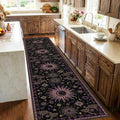 Vacuum-Friendly, 2x10 Washable Area Rug by meejou