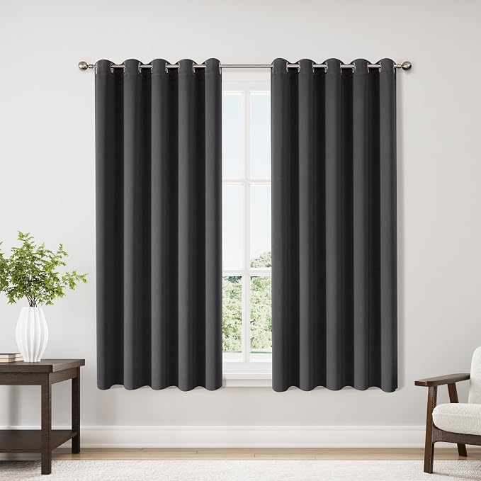 ChrisDowa Blackout Curtains for Bedroom and Living Room 70 Inches Wide | 2 by ChrisDowa