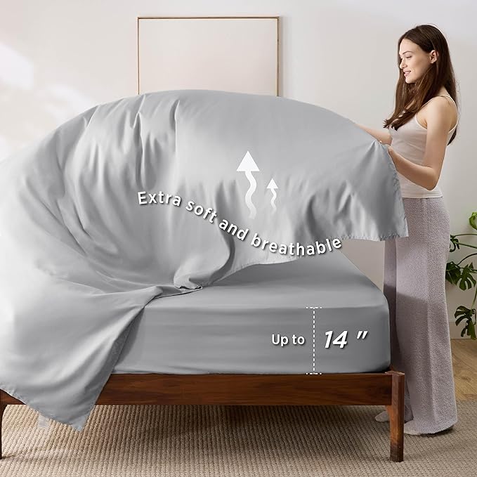 Bedsure Full Size Comforter Set - 7 Pieces Reversible Blush Pink Bedding, Full Size Bed Set for All Seasons, Bed in a Bag with Down Alternative Comforter, Sheets, Pillowcases & Shams