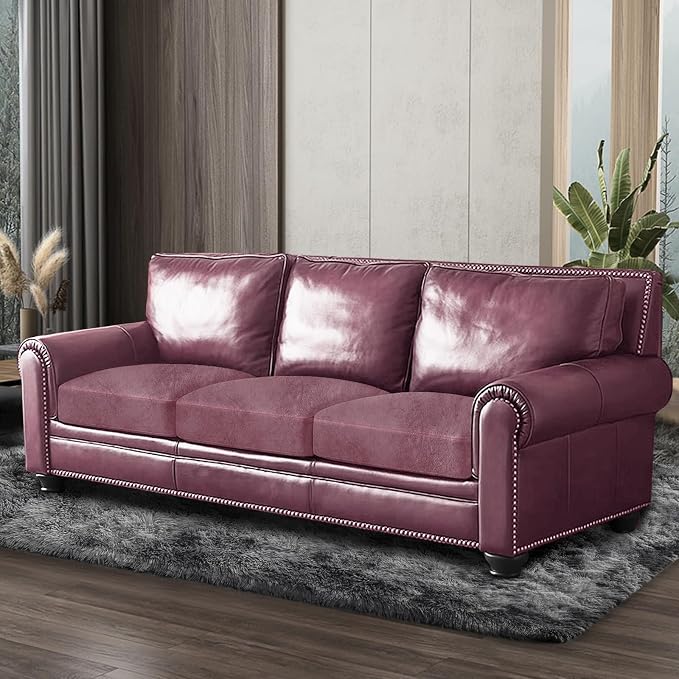 ANARACHON Leather Look Couch Cushion Covers Sofa Seat Slipcovers Sets Couches - Image 8