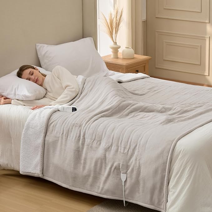 Bedsure Heated Blanket Full Size, Soft Electric Blanket - Image 9