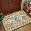 GarveeHome Terracotta Olive Sage Green 2x3 Door Mat Indoor Rugs by GarveeHome