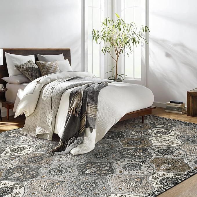 Lahome Moroccan Washable Area Rugs 8x10, Soft Rugs - Image 4