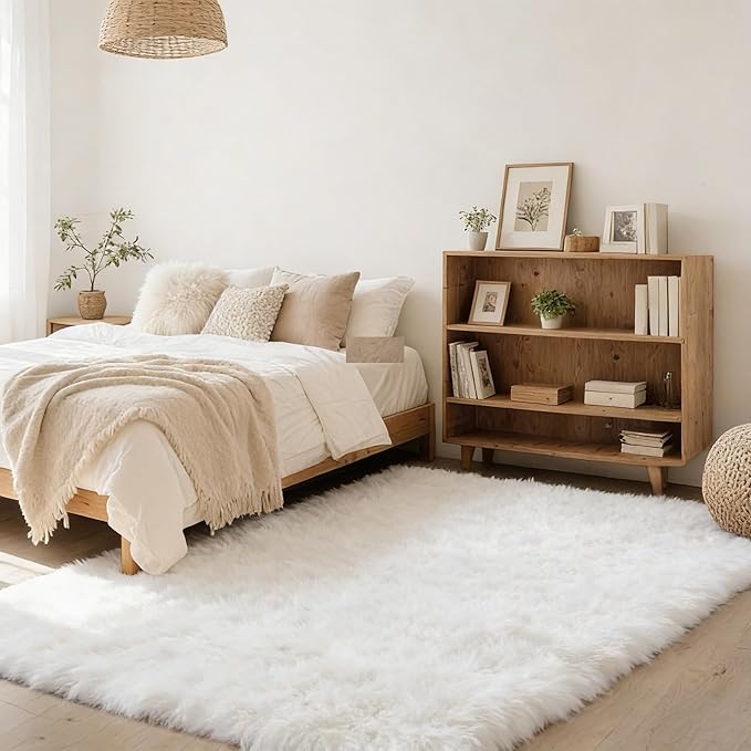 10x14 Area Rug Fluffy Shaggy - Image 2