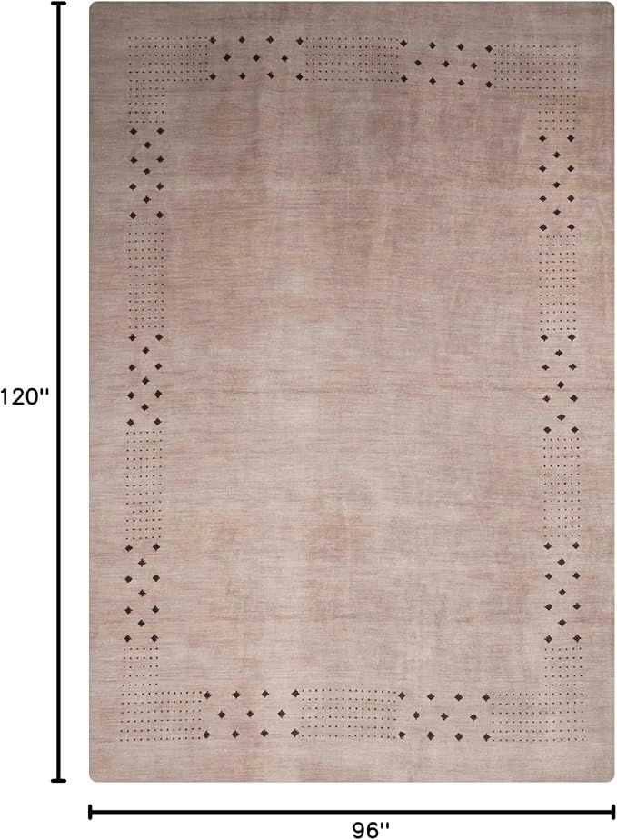Rugsotic Carpets Hand Knotted Loom Wool ECO-Friendly Area Rugs - Image 2