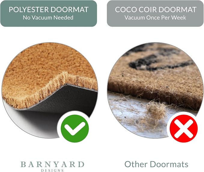 Barnyard Designs Front Door Welcome Mat | Printed Polyester Outdoor Rug - Image 7