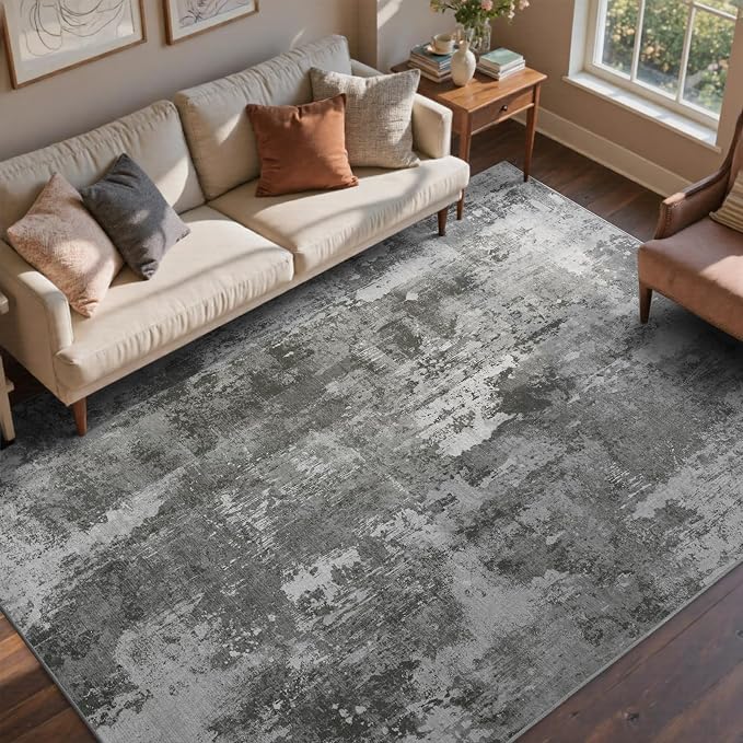 8x10 Ft Large Area Rugs for Living Room, Soft Non-Slip Washable Rugs Modern - Image 3