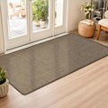 Ultra Thin Indoor Door Mat 24"x47", Non Slip Doormats, Rubber Backing, by LEKEEPGO