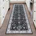 HEBE Hallway Runner Rug 2'x6', Washable Non Slip Kitchen Rug Runner | Soft Boho by HEBE
