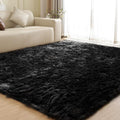 ORINOVA Black Rugs for Living Room 8x10 Area Rugs for Bedroom Shag Washable by ORINOVA