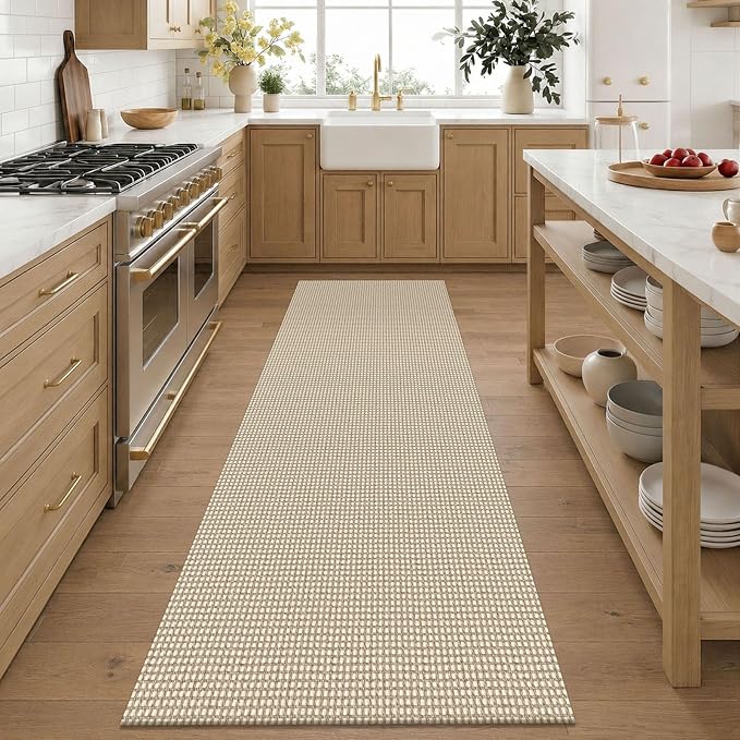 KOZYFLY 3x6 Washable Runner Rug, Non Slip Wide Runners - Image 2