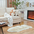 EasyJoy Ultra Soft Fluffy Shaggy Area Rug Faux Fur Rug Chair Cover Seat Pad by EasyJoy