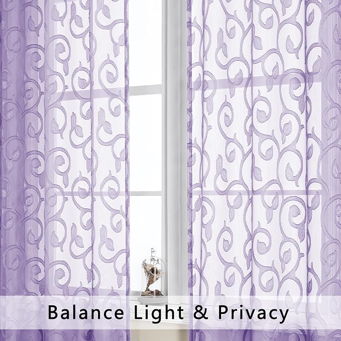 Furman Sheer Curtains 45 inch Length - Image 3