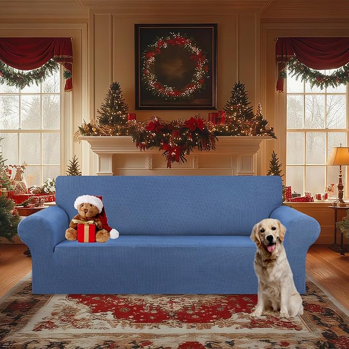 Stretch Oversized Couch Covers for Sofa Slipcover, Riverside | 1-Piece Washable - Image 2