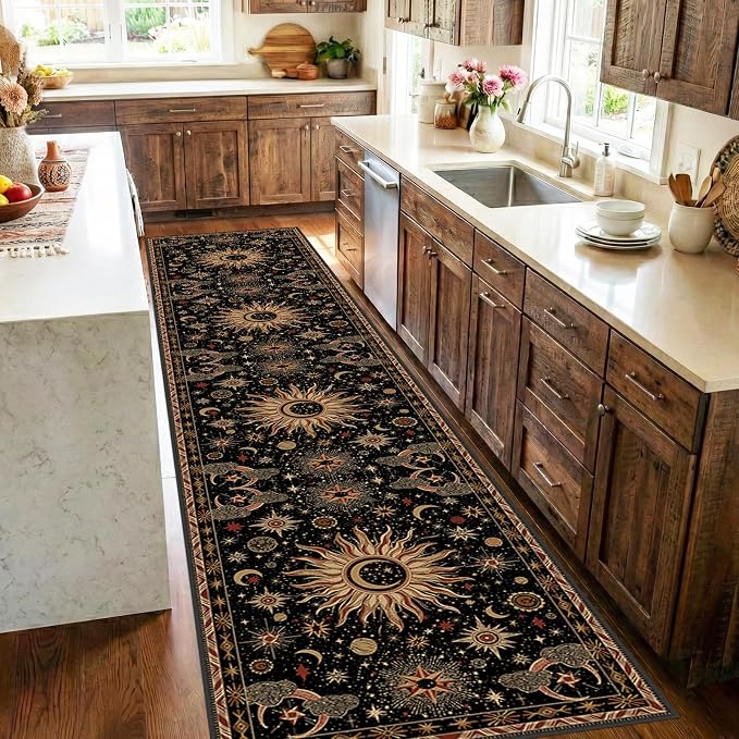 Vacuum-Friendly, 2x10 Washable Area Rug - Image 2
