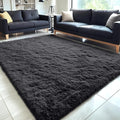 OLANLY 5x6 Area Rugs for Living Room Bedroom, Machine Washable Soft Fluffy by OLANLY