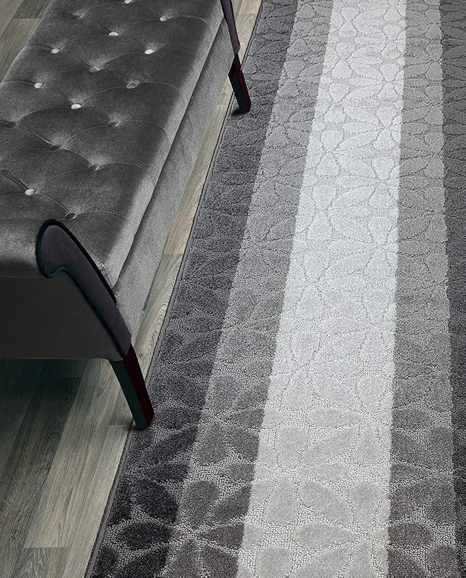 5 Ft Gray Hallway Runner Rug, Non Slip Washable, Kitchen & Entryway | 2'2" x 5 by ORFAHOME