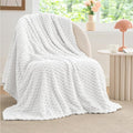 BEDELITE White Throw Blanket for Couch, Soft Cozy Gifts for Women, 50 * 60 | 3D by BEDELITE