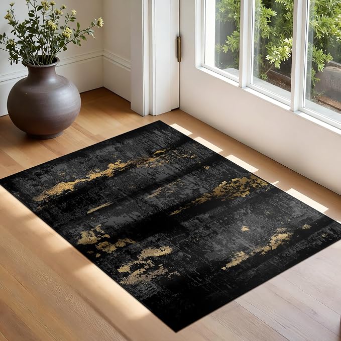 RELEANY Washable 2'x3' Abstract Area Rug - Image 7