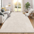 Pauwer 8x10 Area Rugs for Living Room, Modern Non Slip Washable Rug, Soft Fluffy by Pauwer