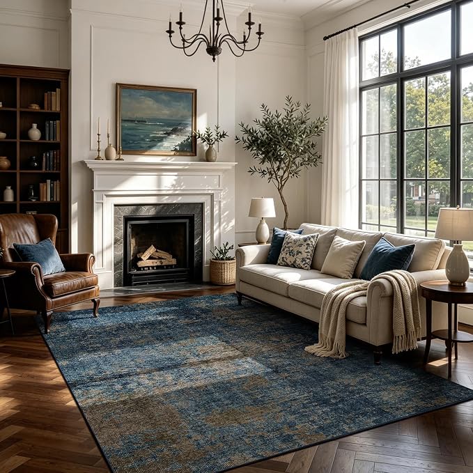 8x10 Washable Area Rug for Living Room, Dining Room, Playroom | Ultra Soft - Image 5