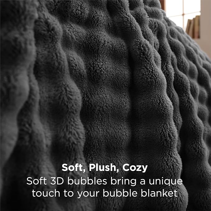 Bedsure Grey Twin XL Blankets for Bed - Image 3