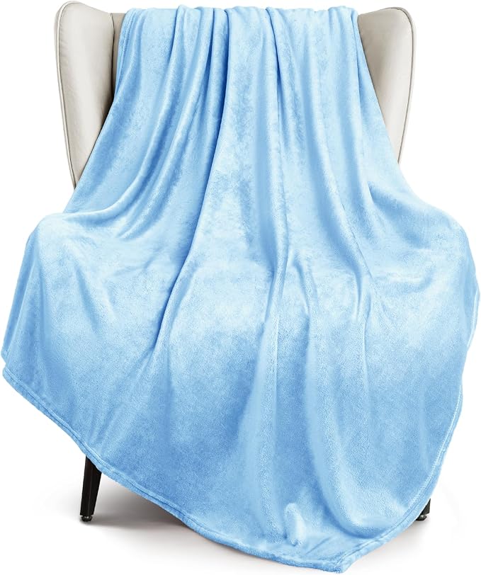 Exclusivo Mezcla Soft Large Fleece Throw Blanket by ExclusivoMezcla
