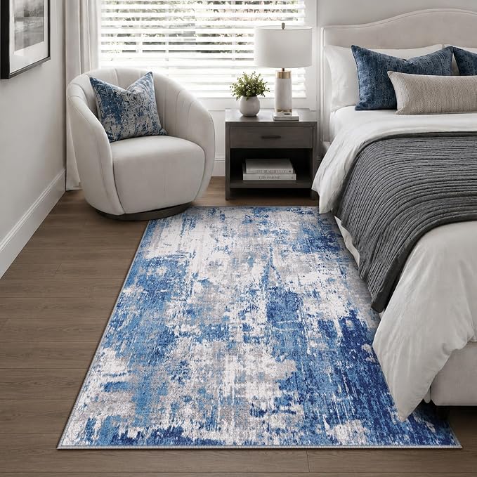 RELEANY Washable 3'x5' Abstract Area Rug - Image 3
