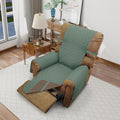 Reversible Chair Covers for Recliner Oversized, Water Repellent, Chair by LuxshareHome