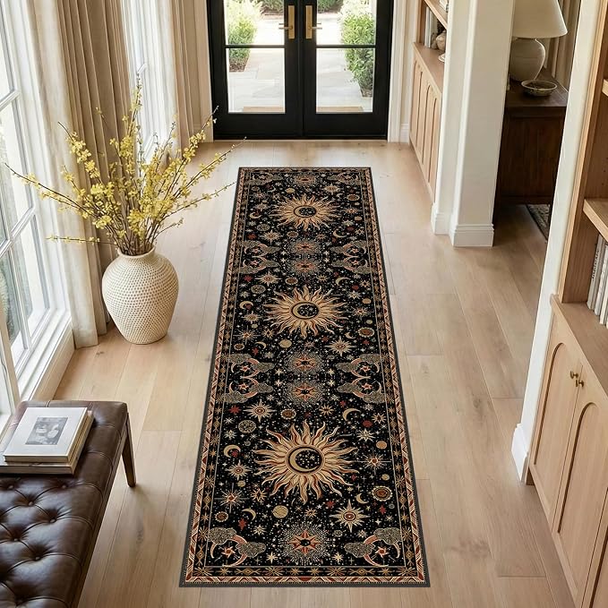 Vacuum-Friendly, 2x8 Washable Area Rug - Image 2