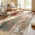 RELEANY Washable 3'x5' Abstract Area Rug by RELEANY