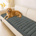 Couch Cover for Dogs, Washable Non Slip Plush Flannel Sofa Protector | Thick by hyha