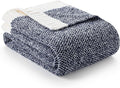 Snuggle Sac Heather Navy Throw Blanket by SnuggleSac